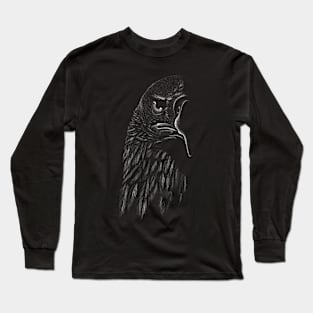 Eagle raven crow eagles US USA falcon magic t shirt t-shirt Long Sleeve T-Shirt